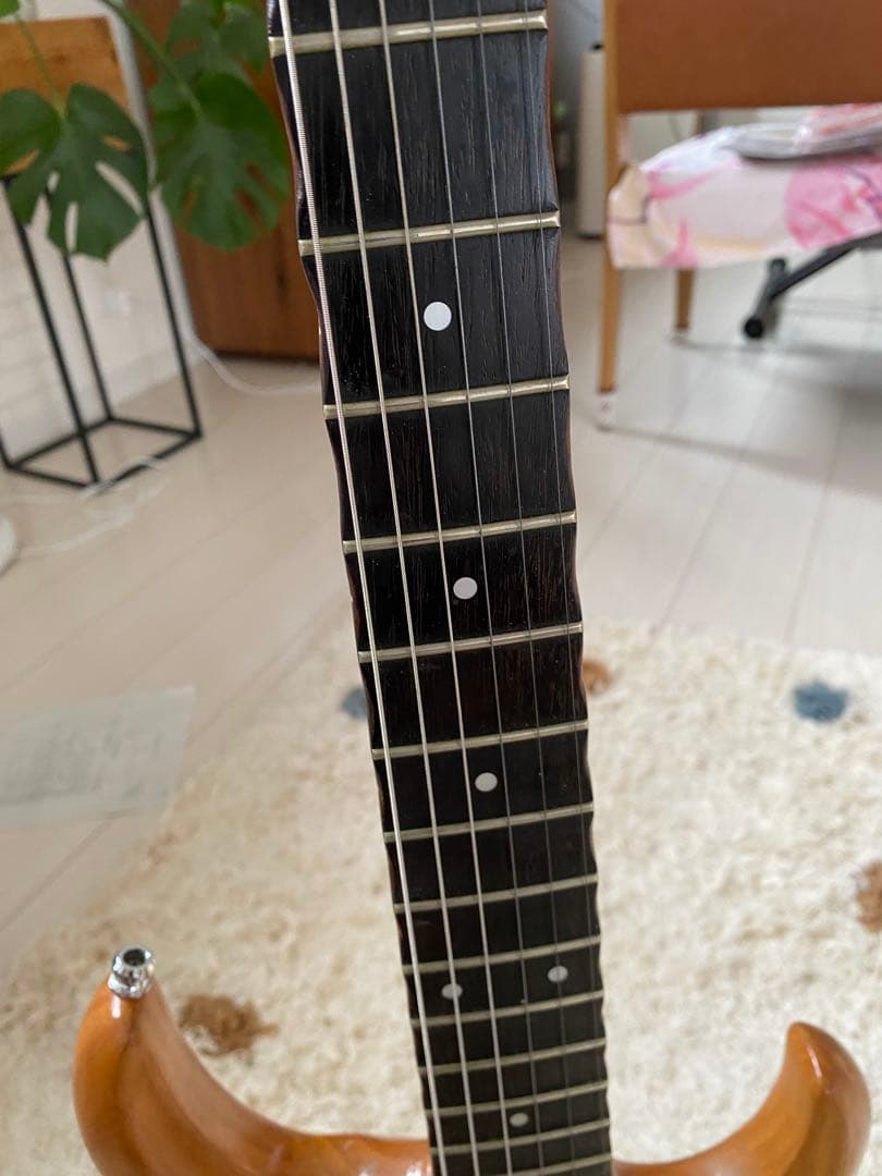 エレキギター DIY 改造多数！サイド　スキャロップ　ストラトタイプ