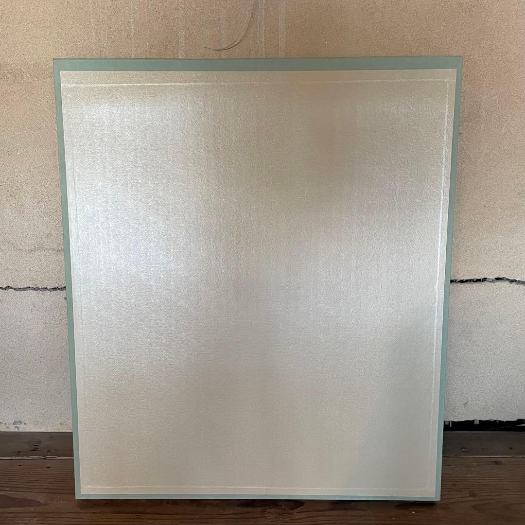 大山忠作　リトグラフ「春水」鉛筆サイン入り　額付き　箱付き　鯉　26.1.17