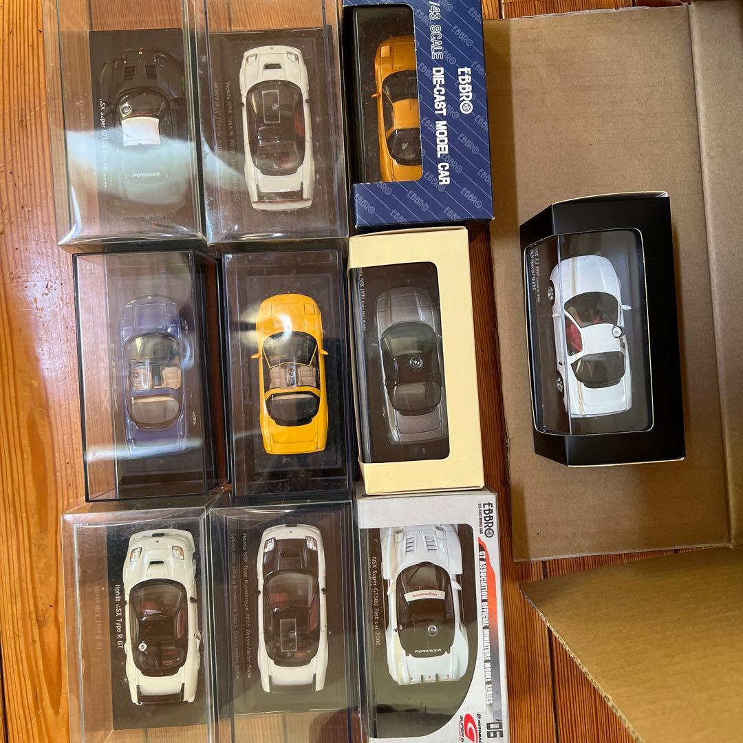 10台セット　NSX 1/43 モデルカー　ミニカー