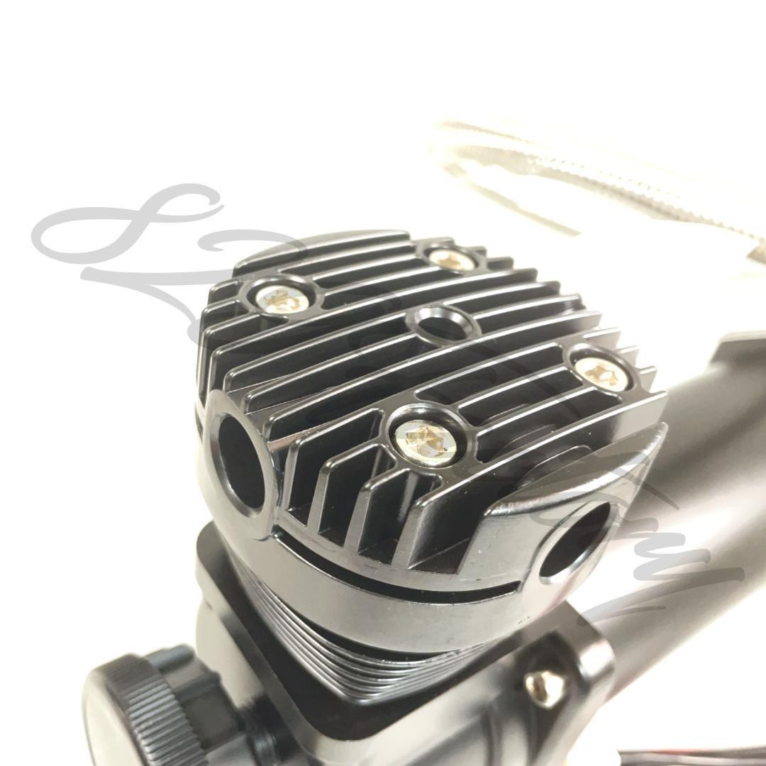 hatan34☆ コンプレッサ AC-480改 ブラック 3/8 エアサス