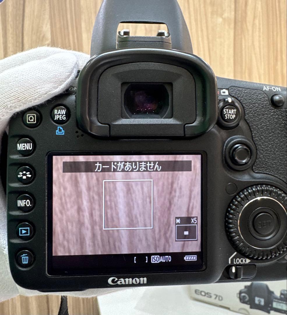 【美品】キヤノン Canon EOS 7D ボディ