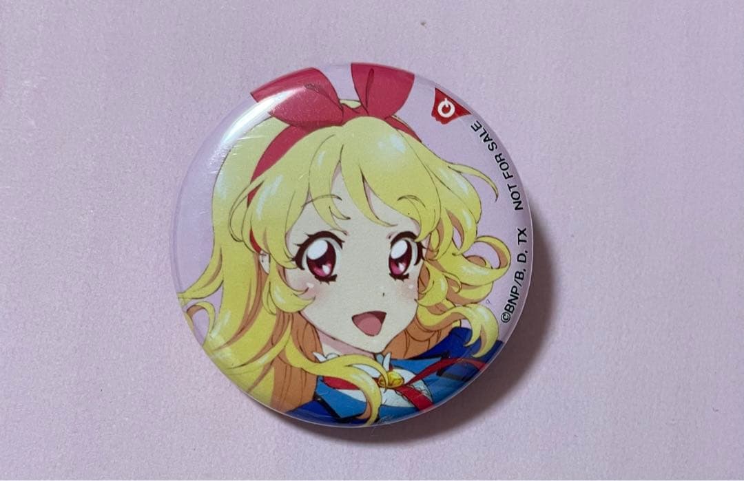 アイカツ 星宮いちご 富士急 缶バッジ