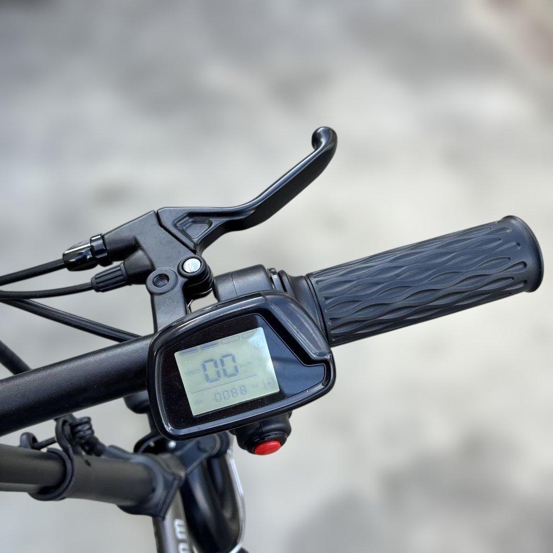 JECHAM 折りたたみ自転車 電動アシスト シルバー