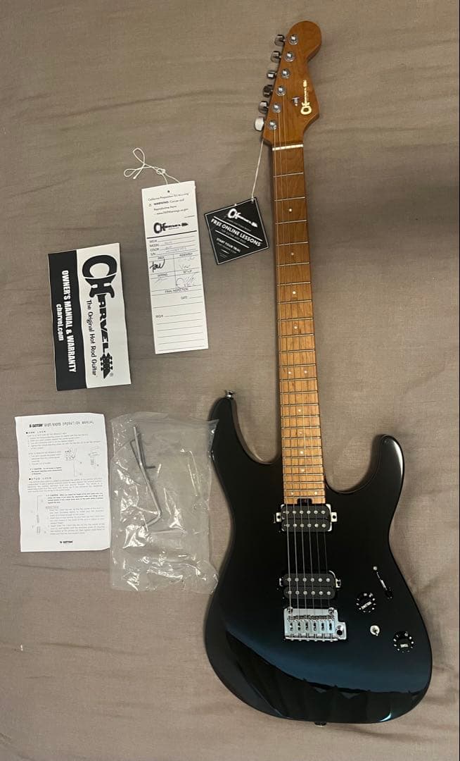 シャーベル　Charvel PRO-MOD DK24 HH 2PT CM 黒