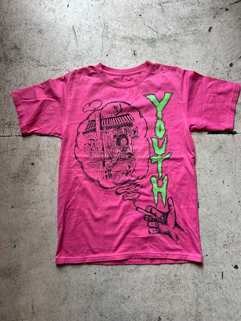 30年前物 youth record 庄司 tee 未使用品 S ミスハリ