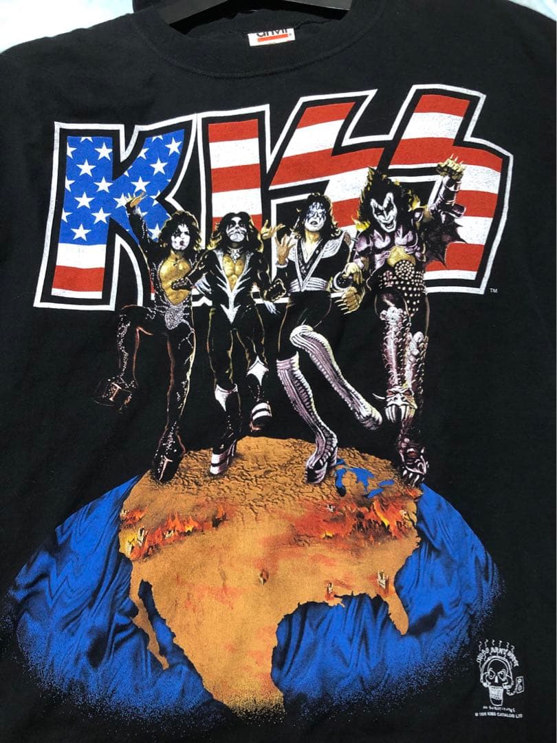 90s kiss alive ヴィンテージ バンドtシャツ 古着 山田蓮
