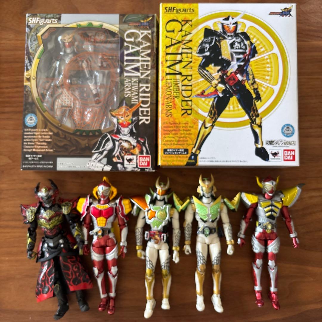 s.h.figuarts 仮面ライダー鎧武　セット