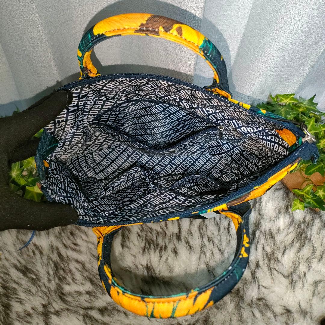 美品 パーリーゲイツ ハンドバッグ 花柄 PEARLY GATES バッグ 総柄