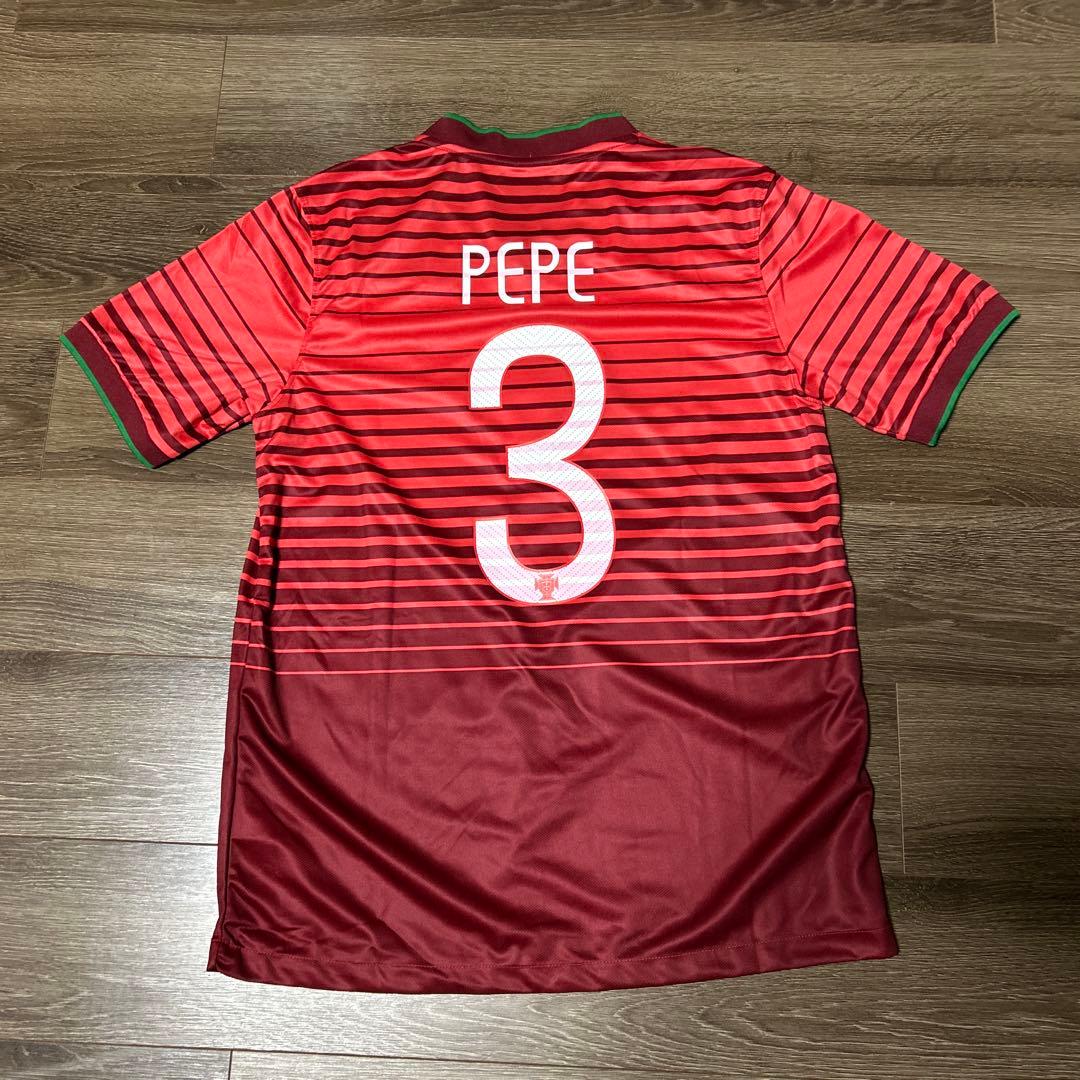 【タグ付未使用】　ぺぺ選手　ユニフォーム　ポルトガル代表