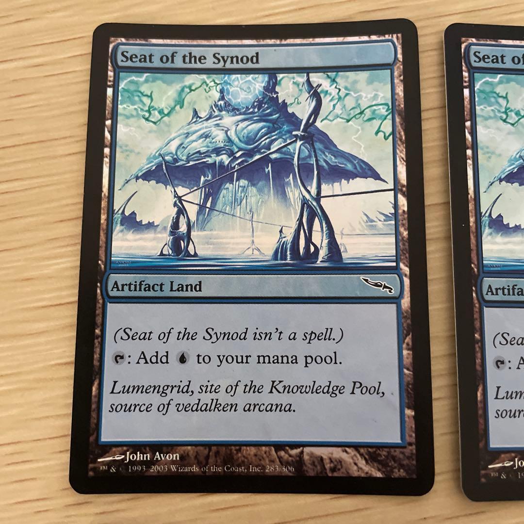 教議会の座席 Seat of the Synod 英語版FOIL4枚セット