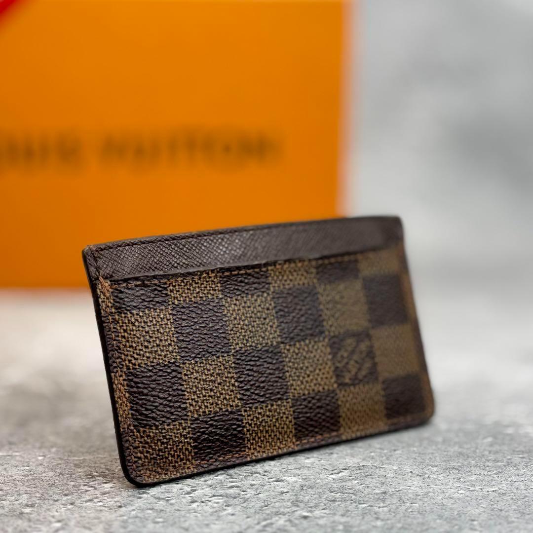 値下げ！ルイヴィトン　 名刺入れ　カードケース　ダミエ　ポルトカルト　サーンプル