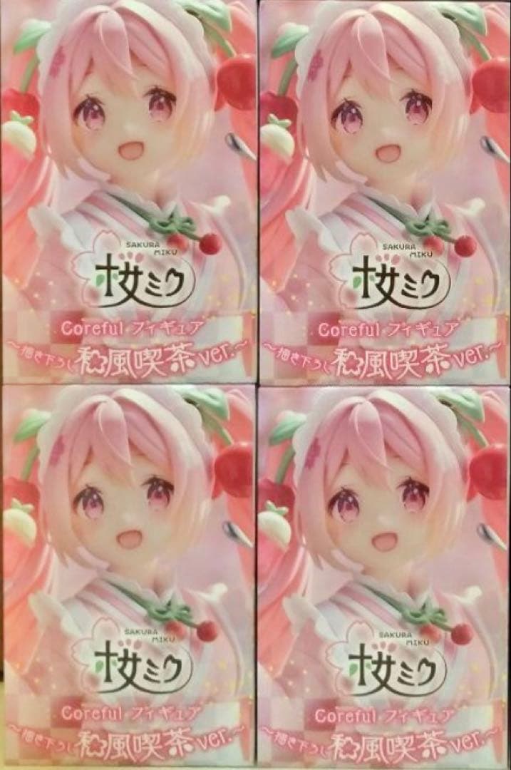 初音ミクTAITO 桜ミクCoreful ～描き下ろし和風喫茶ver.～　4個
