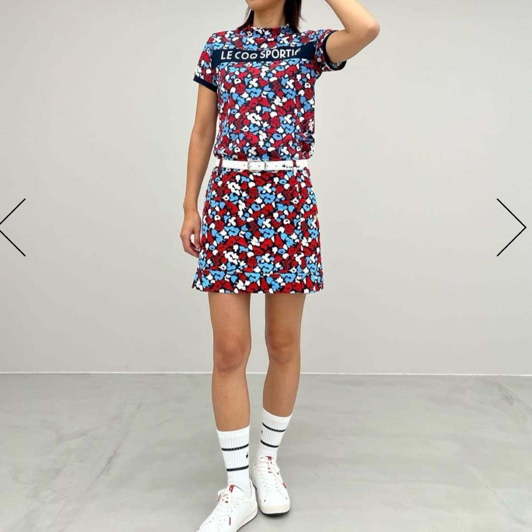 ルコックスポルティフ　レディース　ゴルフ　セットアップ