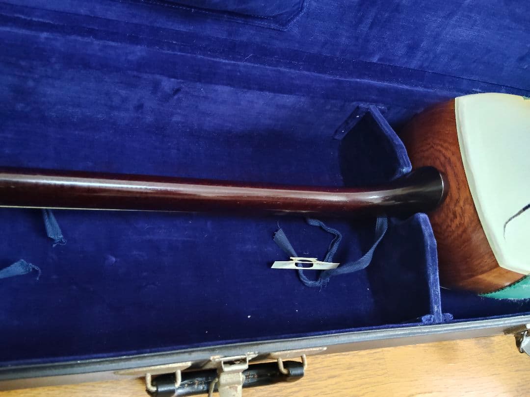 三味線　細棹　ハードケース付き　年代物　ヴィンテージ　昭和