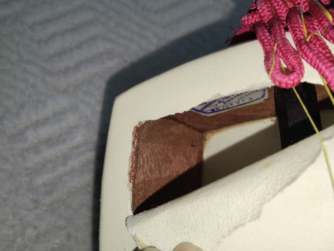 三味線　細棹　ハードケース付き　年代物　ヴィンテージ　昭和