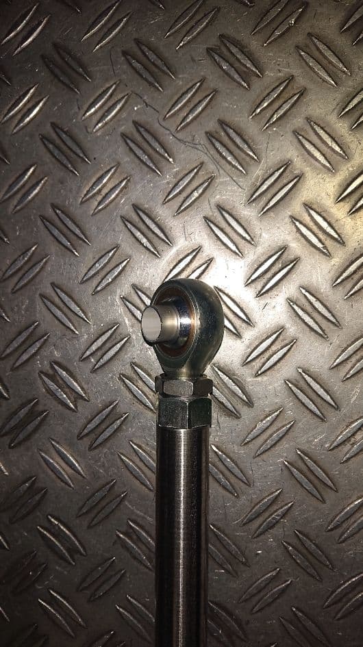 ジムニーＪＢ２３ ピロ仕様♪Ｆステンレス強化！アジャスタブルラテラルロッド 新品