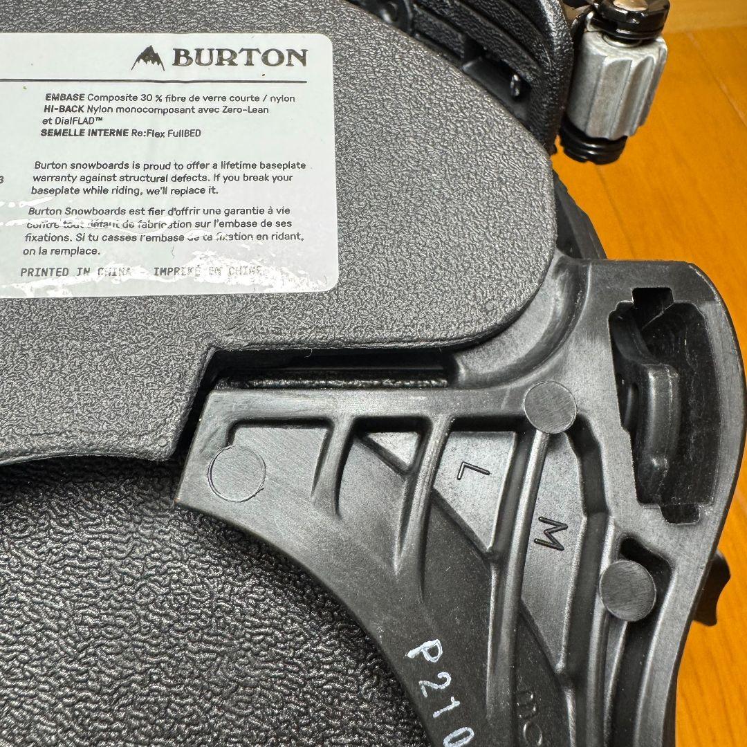 美品 BURTON CARTEL Mサイズ グラトリ