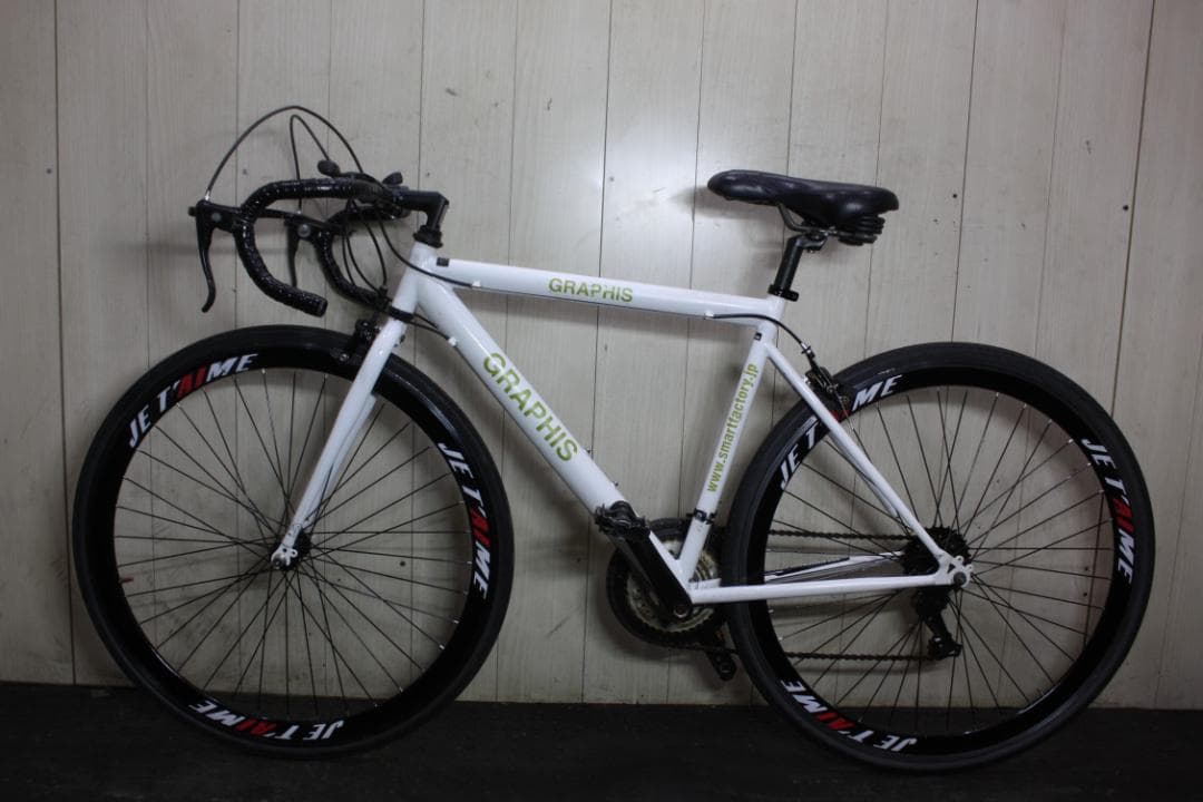 GRAPHISグラフィス 700C シマノ21速 490mm ロードバイク
