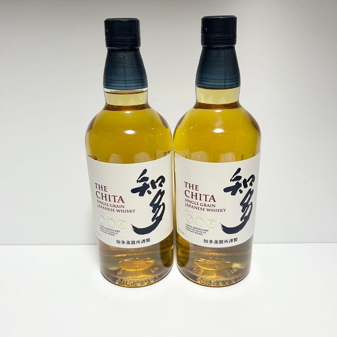 知多　THE CHITA シングルモルトウイスキー 700ml 2本セット