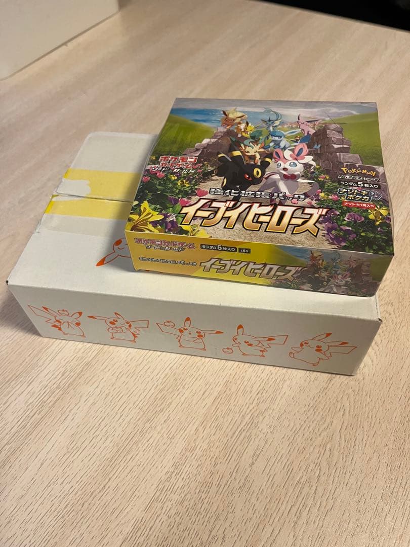 ポケモンカードゲーム イーブイヒーローズ　box シュリンク付き