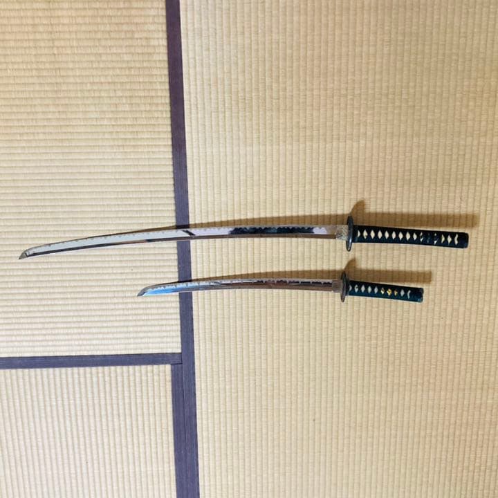 模造刀　脇差付き　二振り　アンティーク　骨董