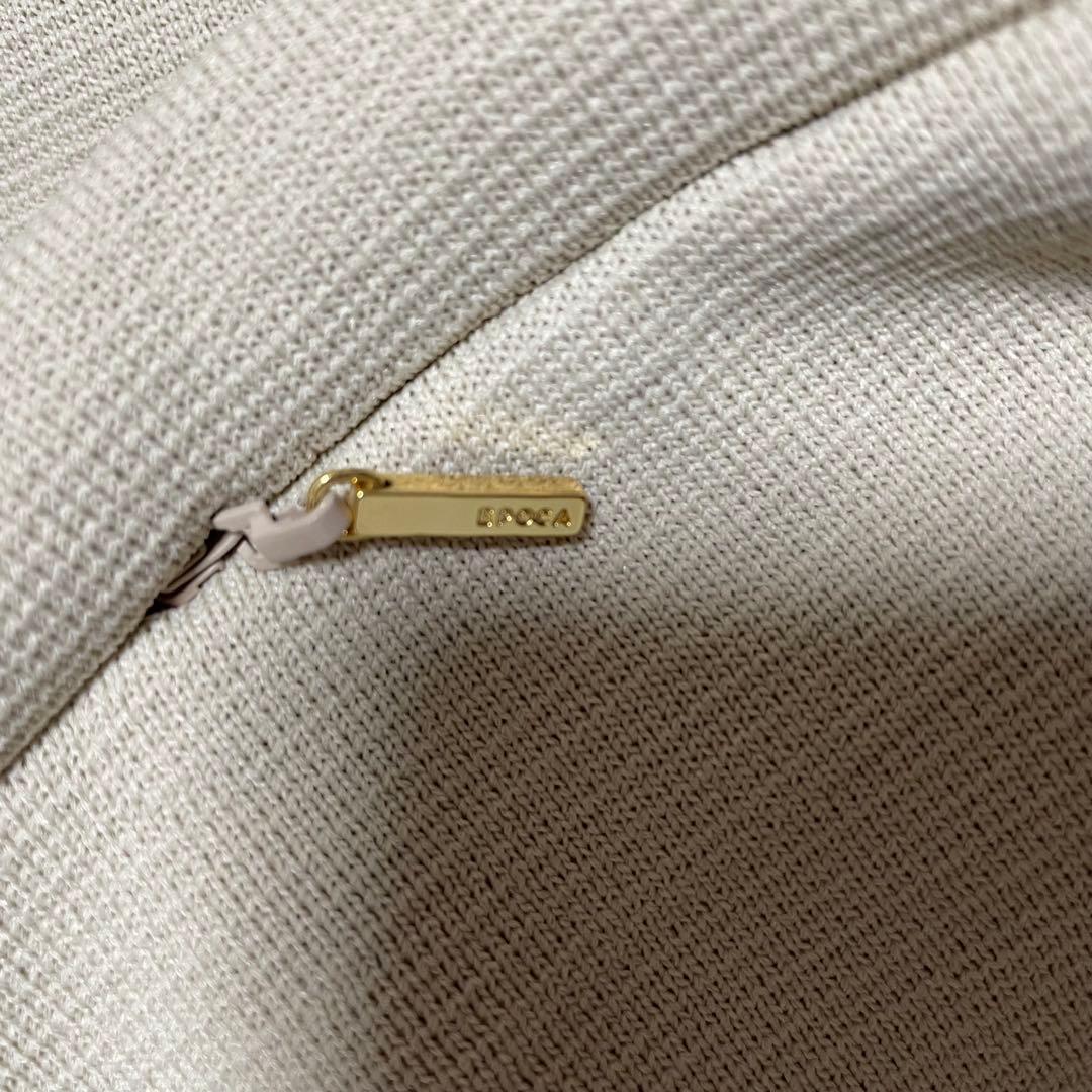 EPOCA エポカ　サイズ40【M〜L】　タグ付未使用品　フロントジップ　無地