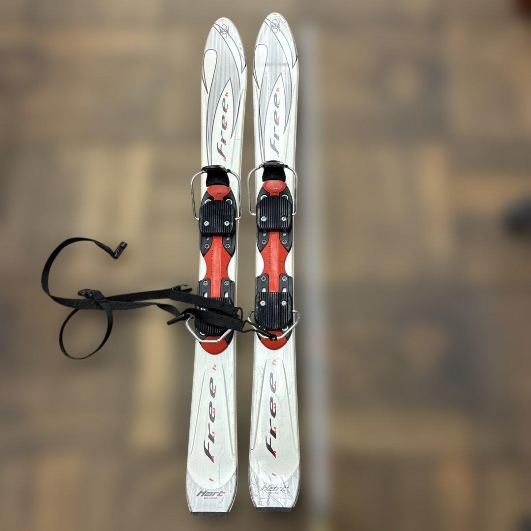 Hart free ショートスキー板 ホワイト/レッド　整理番号階