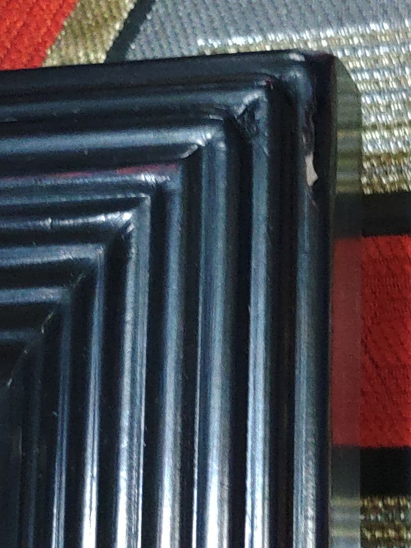 寺内萬治郎　油彩画　「鉄道」　真贋不明　かわいい風景画　良い感じの額装