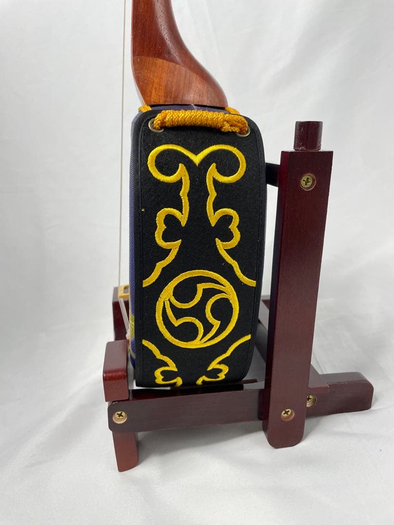 真壁・花梨・デザイン人工皮三線