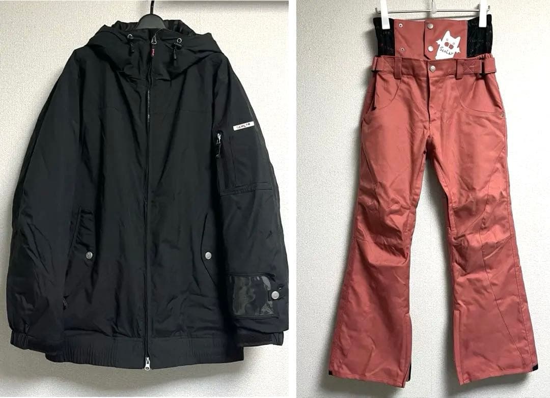 ScoLar スカラー スキー スノーボード ウエア 上下セット スノボ