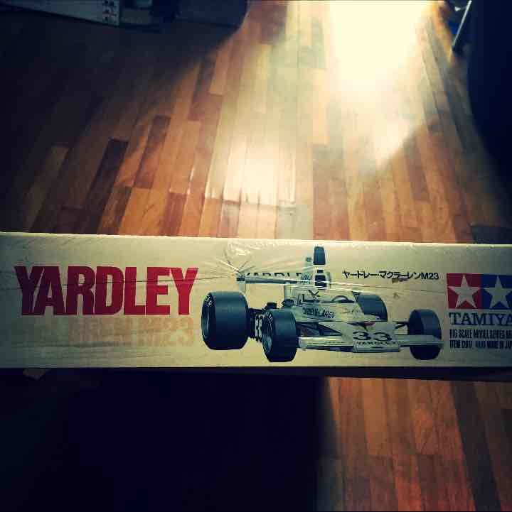 プラモデル~ヤードレ・マクラレーンM23~