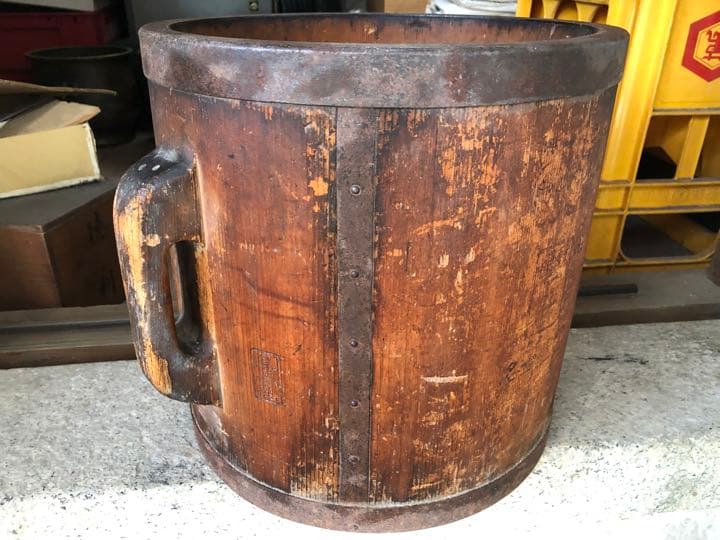 【大正/昭和レトロ】50年以上昔の一斗枡/ます/アンティーク/骨董品/インテリア