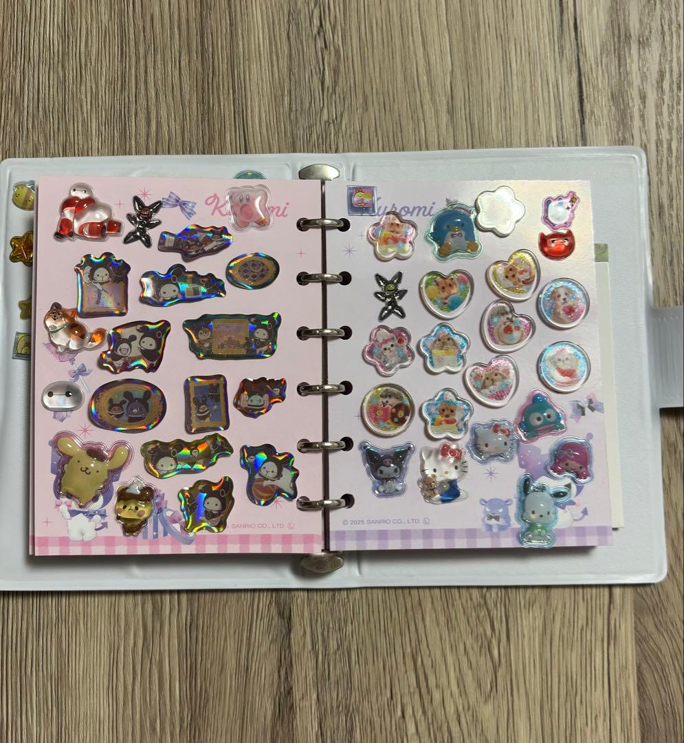 シール帳 クロミ シール付き