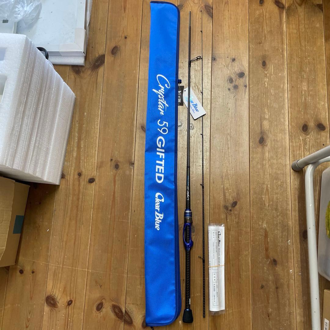 s*6様 Clear Blue Crystar 59 GIFTED ロッド 1-