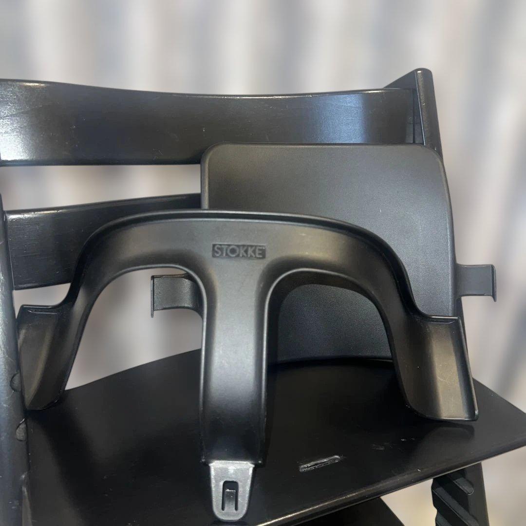 STOKKE TRIPP TRAPP ブラック　ベビーセット付