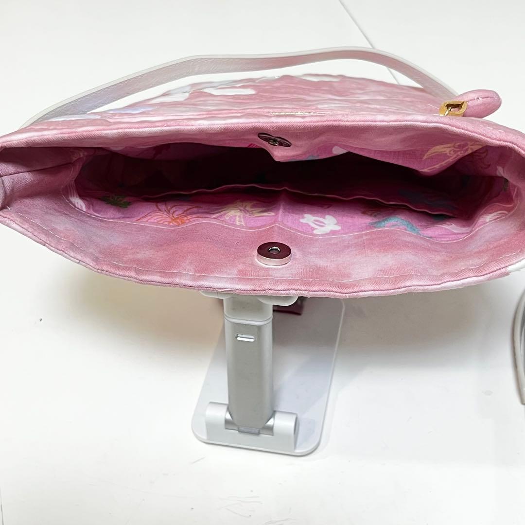 ハワイアンキルトバッグ　 ショルダーバッグ ピンク