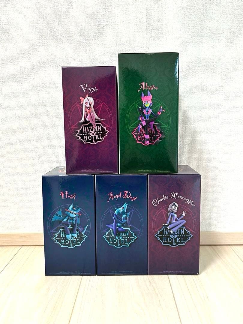 新品未開封 Hazbin Hotel モニタトップフィギュアＢコンプ5種セット