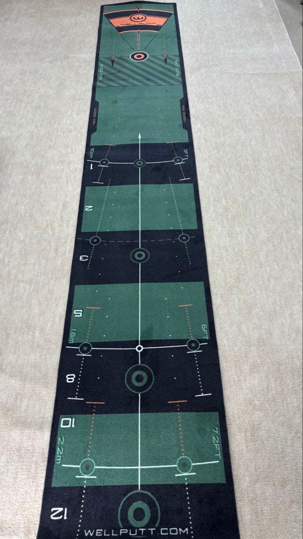 ウェルパット Wellputt ゴルフパターマット 3M　7697