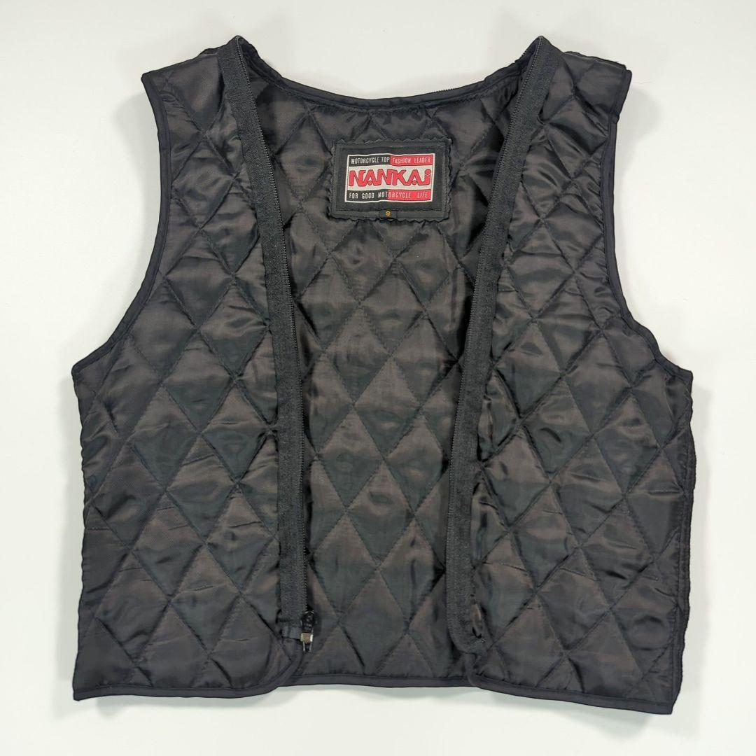 NANKAI ９レザージャケット ライダース ライナー付　キルティング　羊革本革