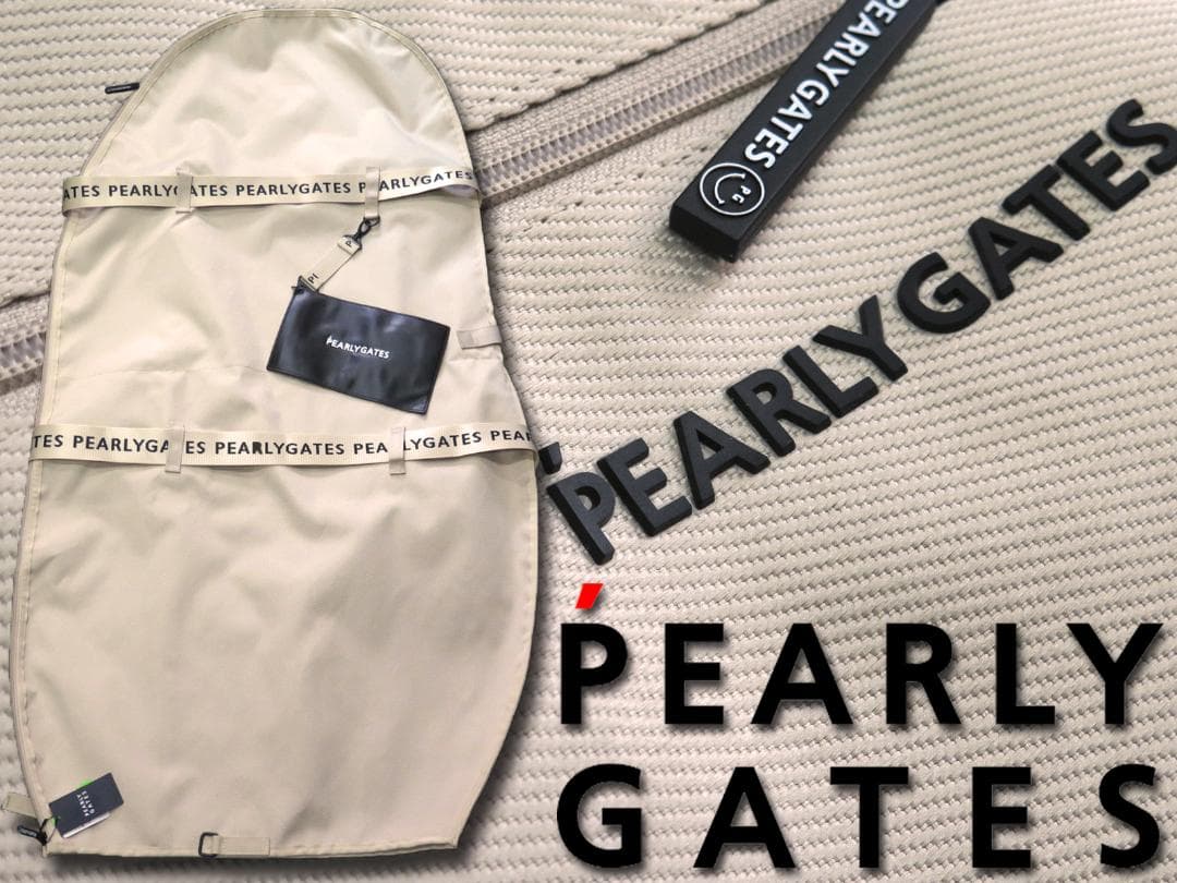 新品● パーリーゲイツ ●定番トラベルカバー　９型・４６インチ対応　ベージュ