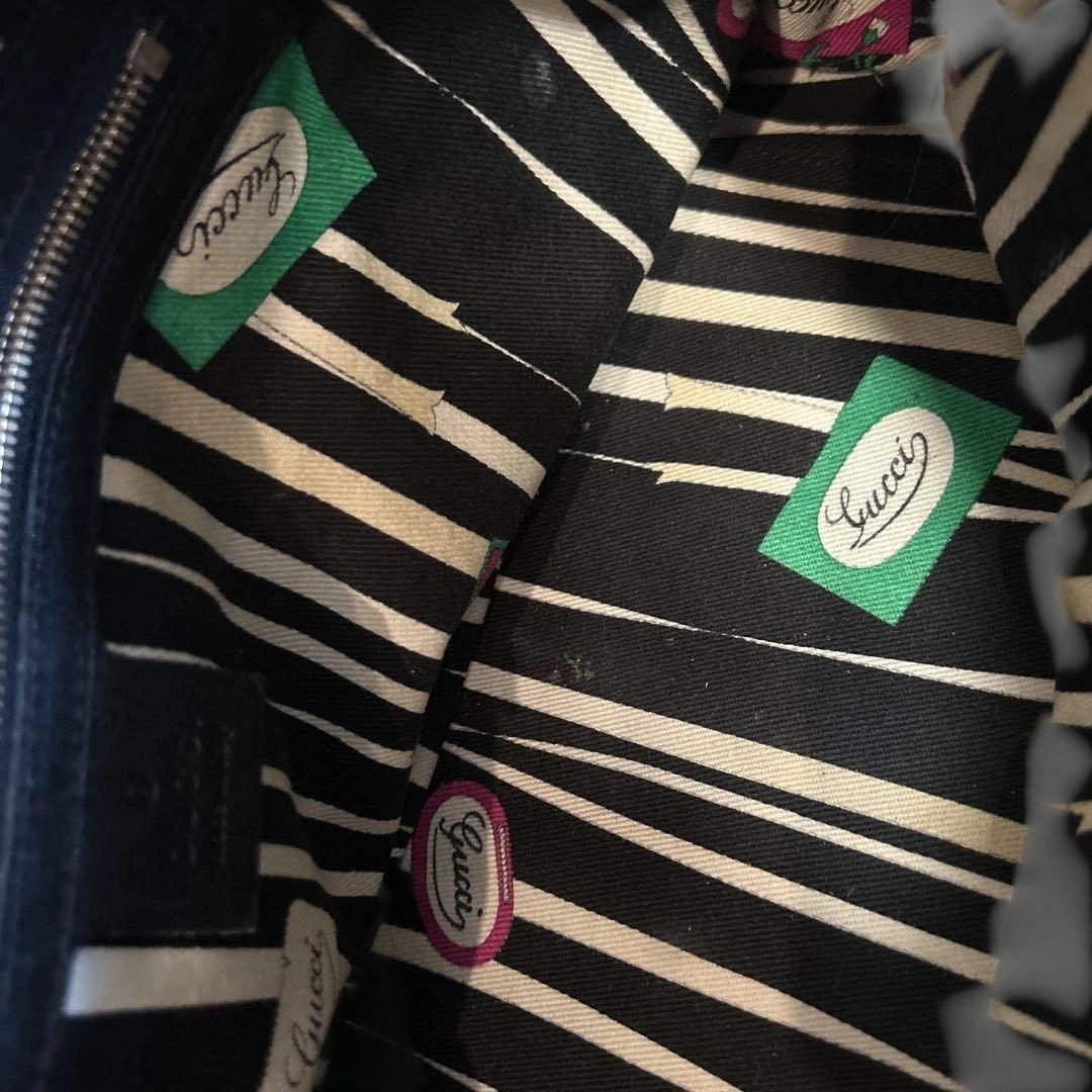 めりーグッチ ホースビット バンブー レザー ハンドバッグ ショルダー