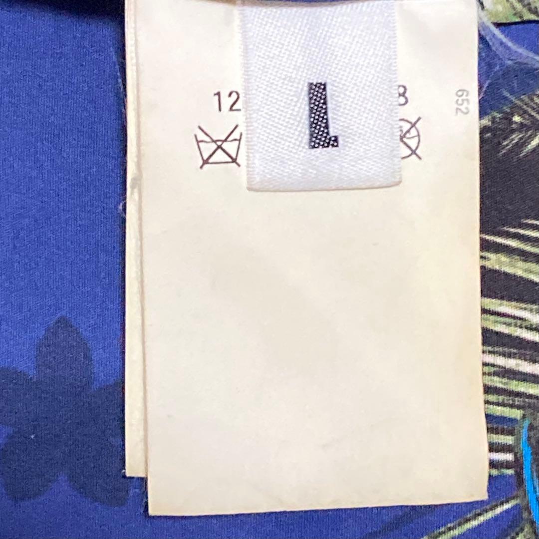 monkey time ブラックレザー シングルライダース L 花柄 やぎ革