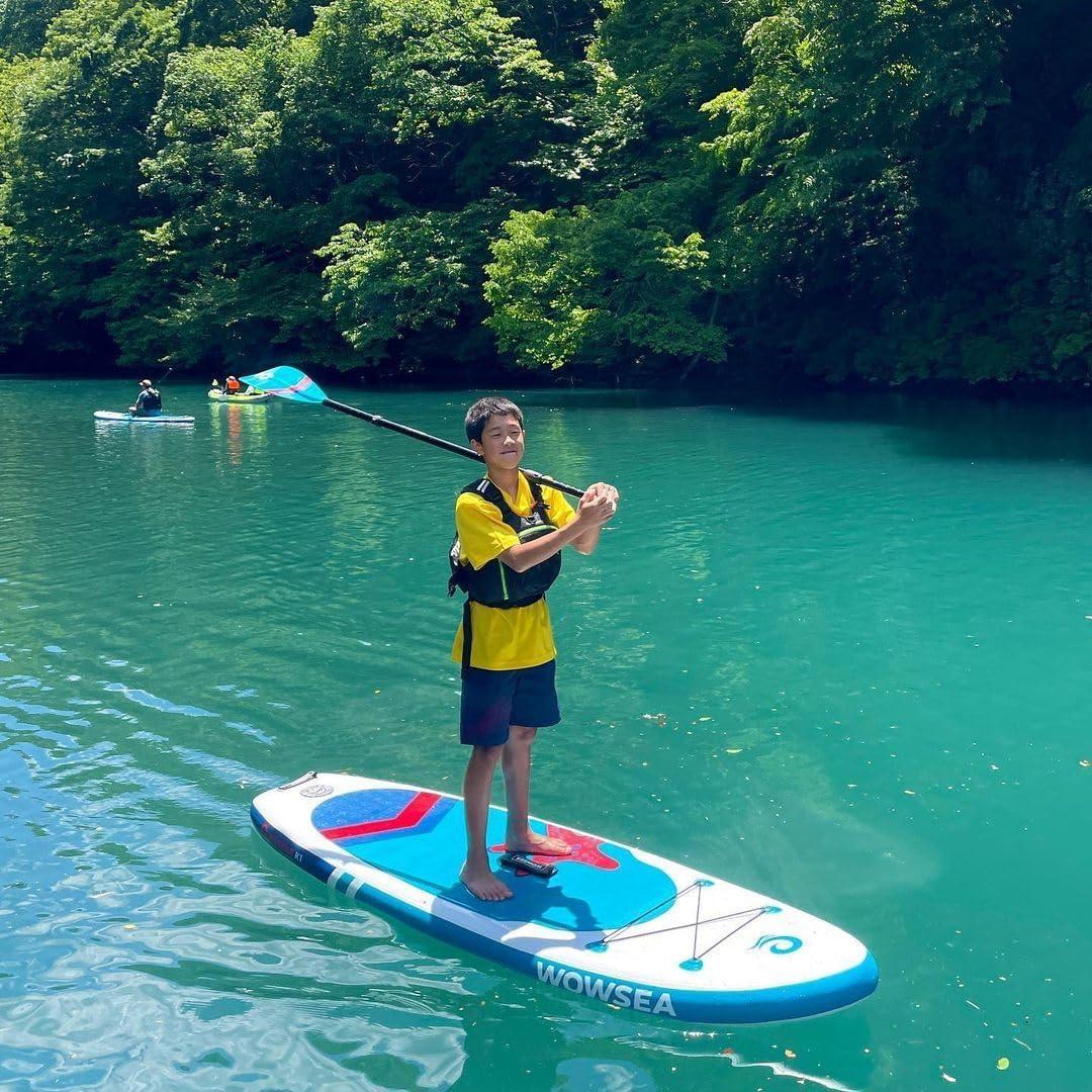 WOWSEA K1 空気注入式スタンドアップパドルボード ツーリング