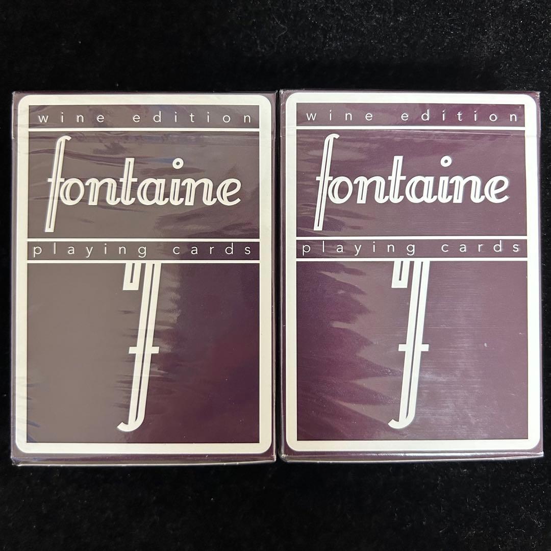 Fontaine wine 2デックセット