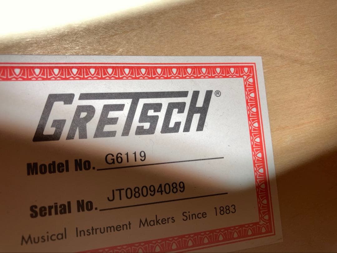 GRETSCH テネシーローズG6119 グレッチ