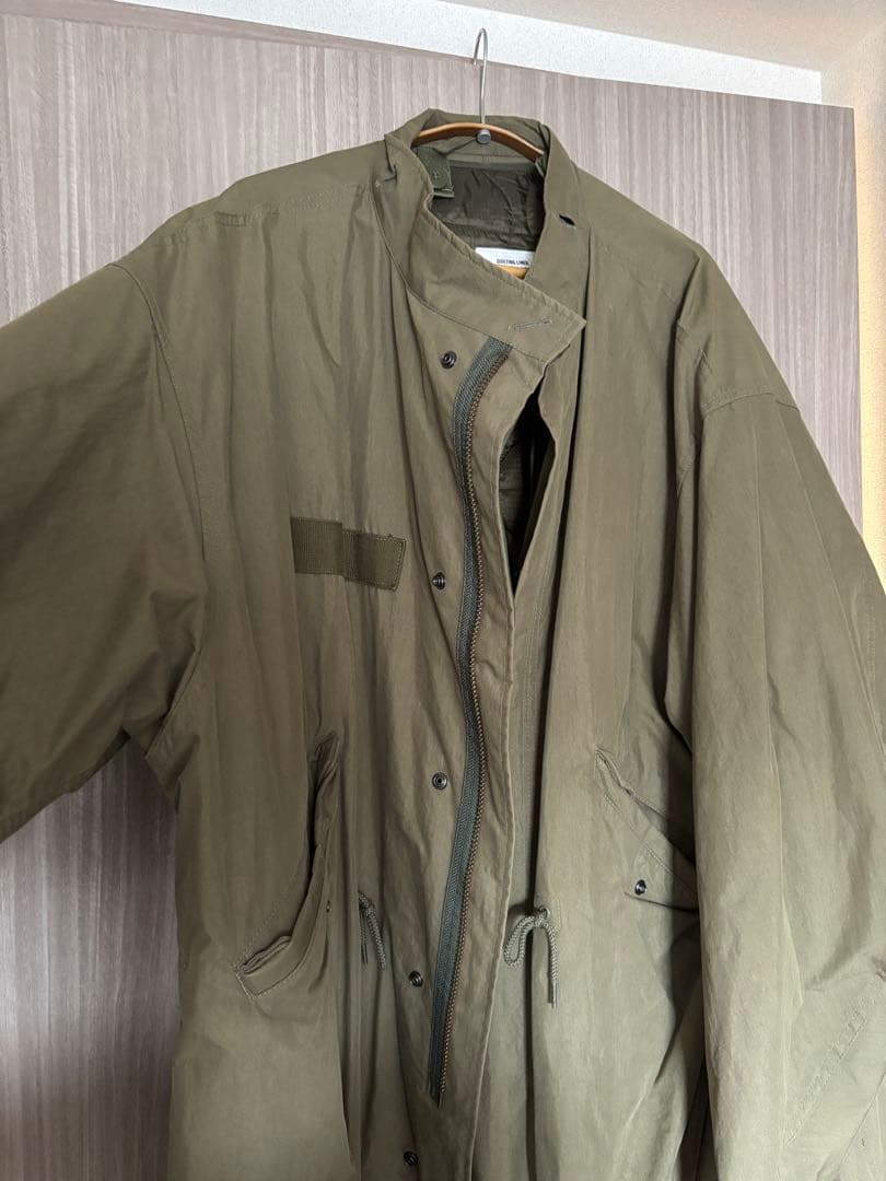 freaks storeフリークスストア　モッズコートカーキ3wayキルティング