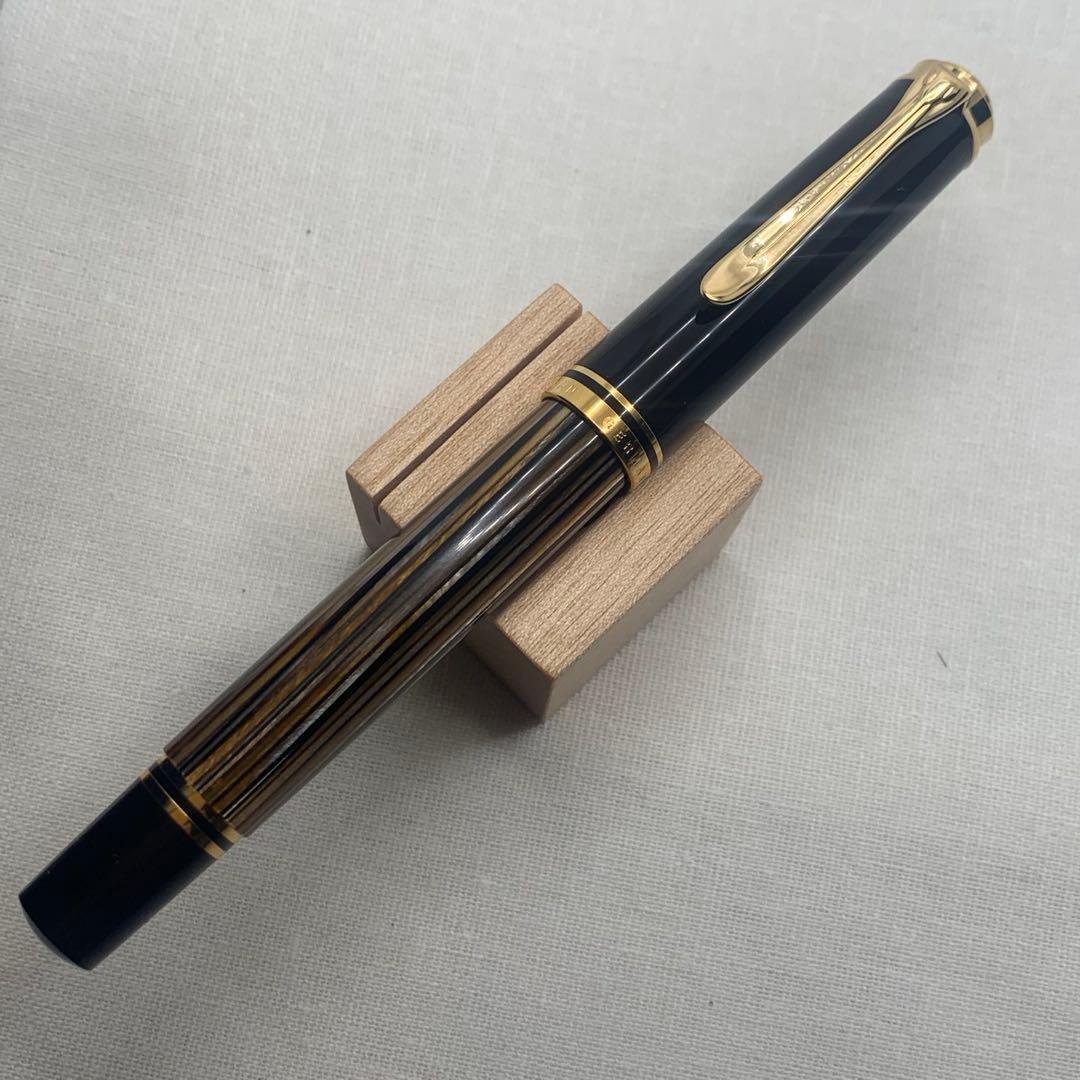 【特別生産】ペリカン　スーベレーン　M400SE 2016年 茶縞 14C M