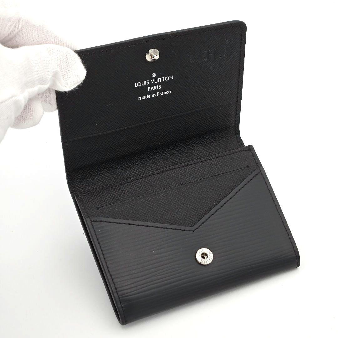 ルイヴィトン アンヴェロップ カルト ドゥ ヴィジット エピ ブラック 名刺入れ