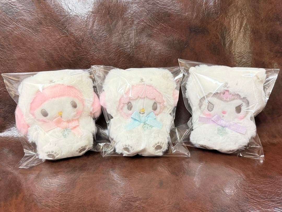 ふわふわスノーデザイン マイメロディ マイスウィートピアノ クロミ マスコット