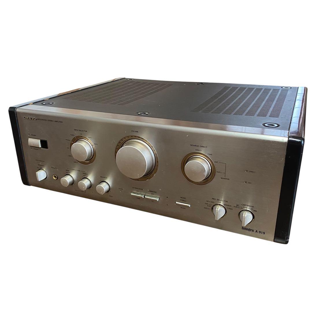 【ジャンク品】ONKYO アンプ　A-919 プリメインアンプ